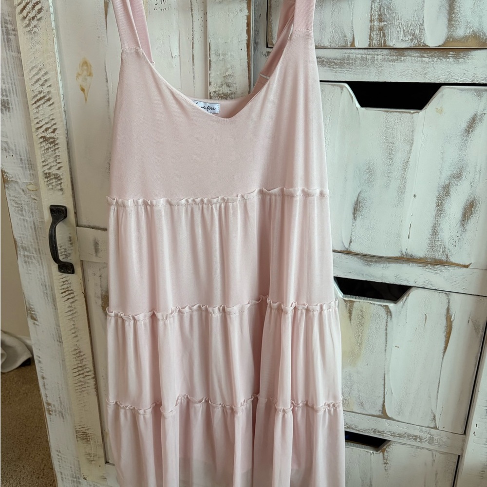 love, Fire Pink Mini Dress